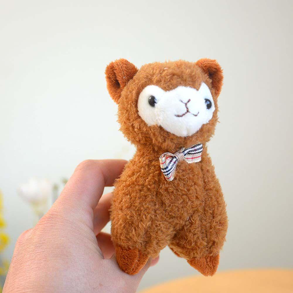 Móc Khóa Hình Lạc Đà Alpaca Nhồi Bông Đáng Yêu