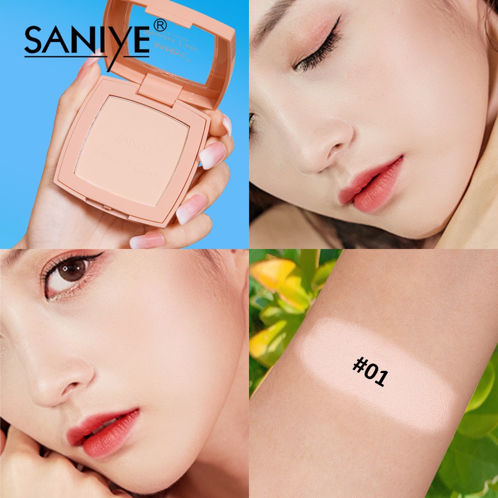 Phấn Trang Điểm SANIYE R5004 Kiểm Soát Dầu 3 Màu Tùy Chọn 10g Kèm Bông Phấn (Ngẫu Nhiên) | BigBuy360 - bigbuy360.vn