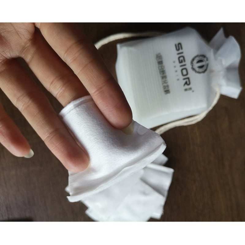 Túi 40 miếng bông tẩy trang 3 lớp cotton