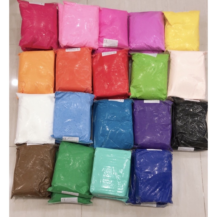 Đất sét Soft Clay siêu nhẹ, bịch loại 500g