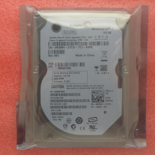 Ổ CỨNG HDD LAPTOP SEAGATE 160GB