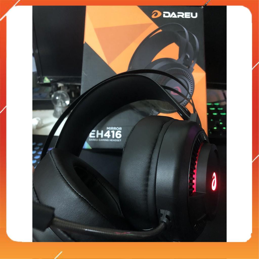 [ HÀNG SIÊU CẤP ] Tai nghe Gaming DareU EH416 USB - Giả lập - Âm thanh 7.1 - BH 12 Tháng [ CHÍNH HÃNG ] | BigBuy360 - bigbuy360.vn