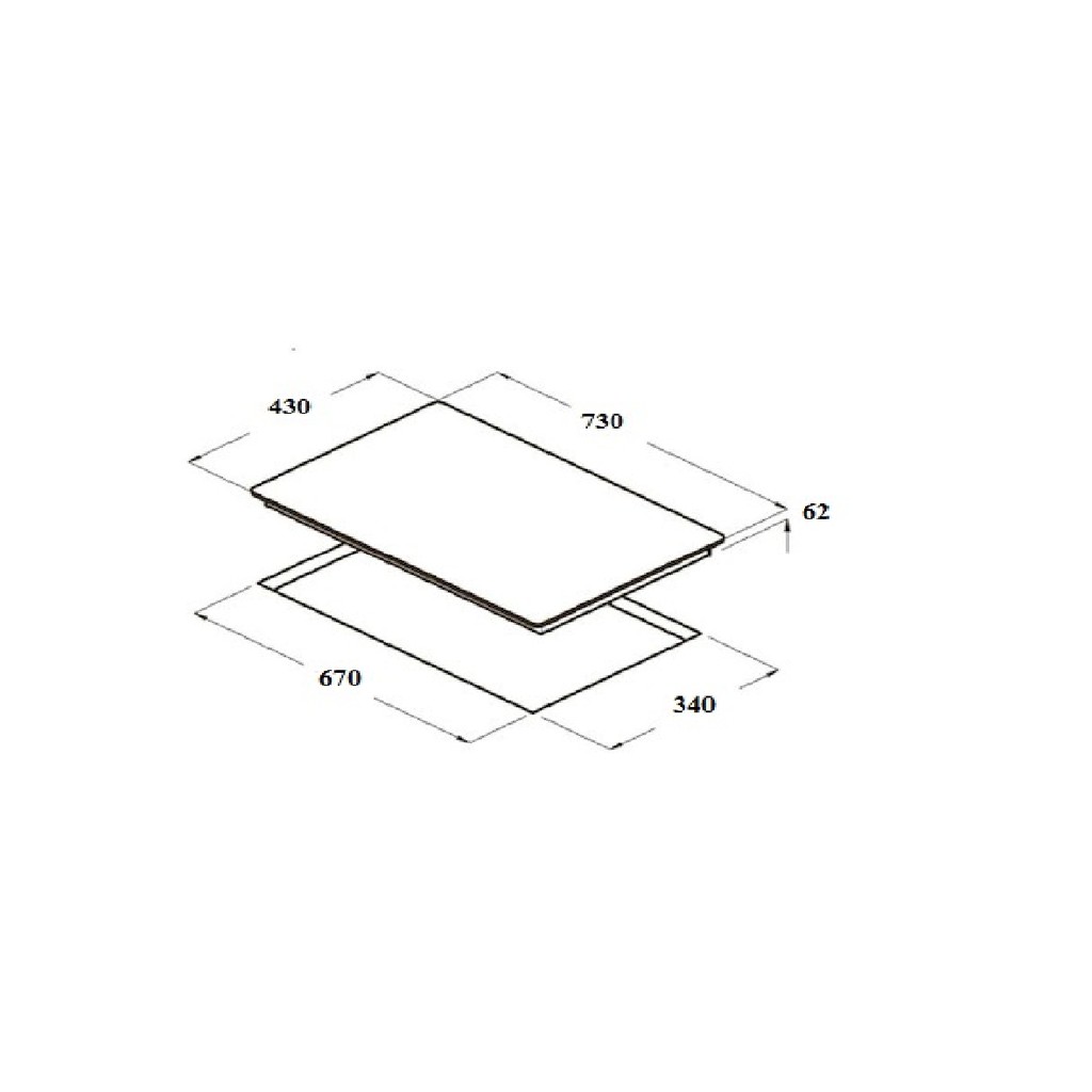 Bếp từ CATA IB1822BK