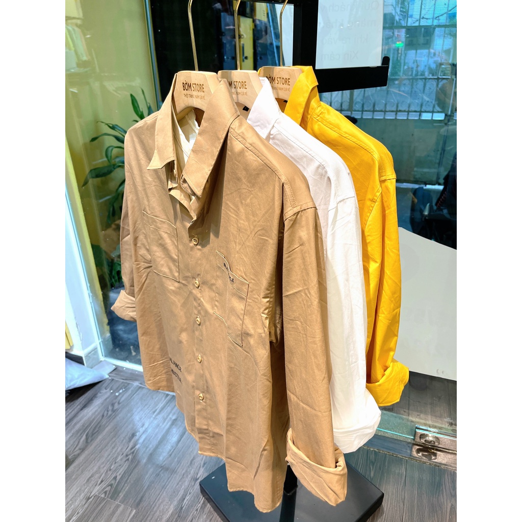 Bờm Store - Áo Sơ Mi Kaki Nam Thêu Balance SMKKR | BigBuy360 - bigbuy360.vn