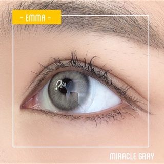 🌸 Kính Giãn Tròng Miracle Gray - Kính giãn tròng màu xám tây / Emma Super Mini Contact Lens 🌸