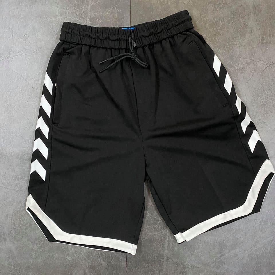 [Giá Hủy Giệt] Quần Short Nam Unisex , Quần 1 vạch form rộng bóng chày Chữ V lửng nam nữ oversize