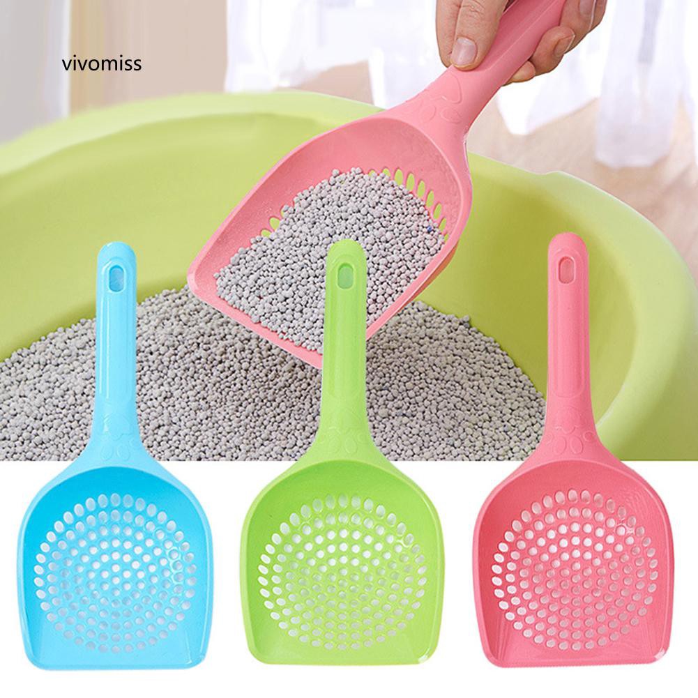 Xẻng dọn phân mèo bằng nhựa tiện lợi