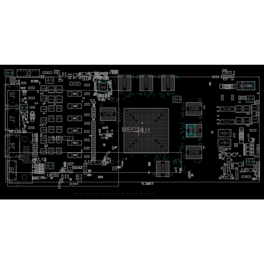 Sơ đồ mạch Boardview GV-RX570AORUS-4GD 1.0 GV RX570AORUS 4GD RX570 Zalo 0328723707