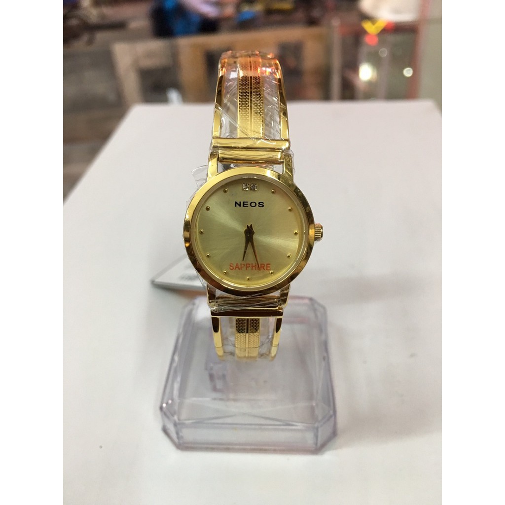 Đồng hồ Neos nữ N60511 mạ vàng 18K