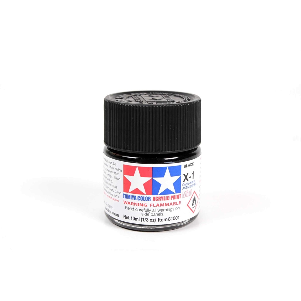 Sơn Acrylic (X1-X20A) Tamiya Sơn gốc nước 10ml - GDC