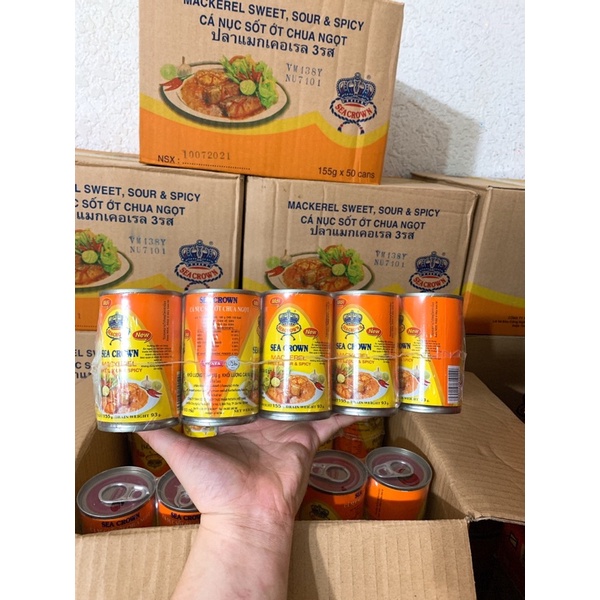 🐟CÁ NỤC SỐT ỚT CHUA NGỌT 🐟 1lốc 5hủ