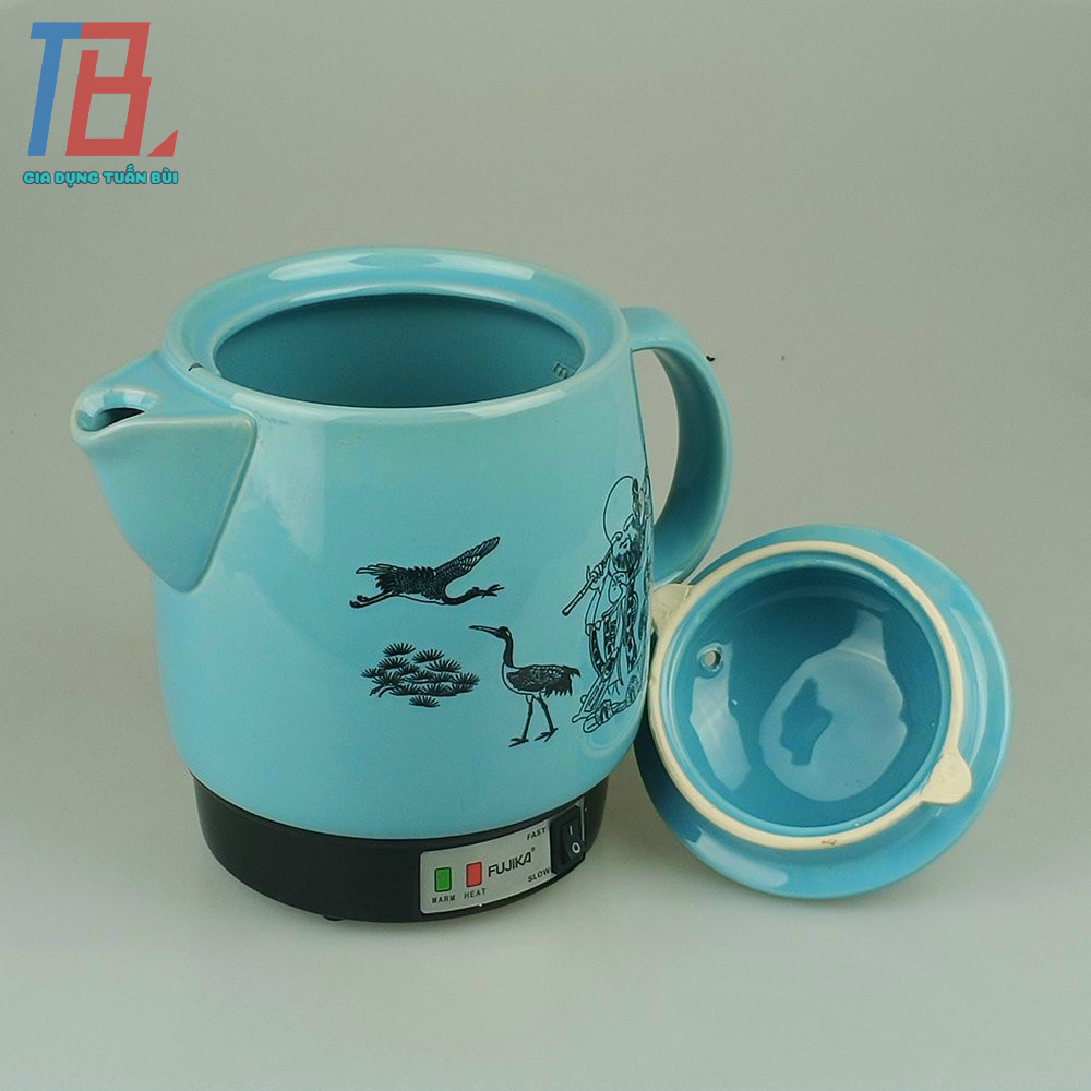 Ấm sắc thuốc Fujika FJ-CK33 dung tích 3L (MÀU XANH) công suất 450W - Hàng chính hãng