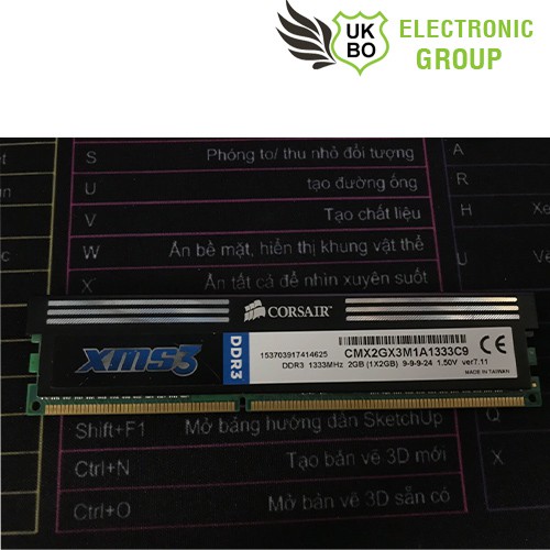 Ram máy tính để bàn PC3 các loại từ 2G, 4G, 8G hàng bóc máy chất lượng đảm bảo