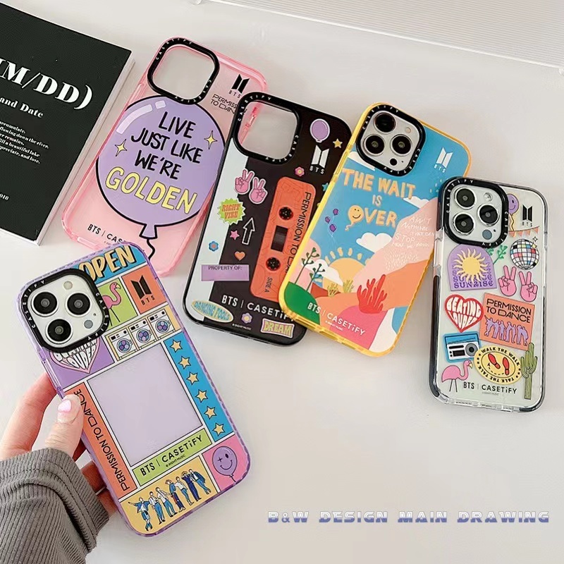 Ốp Điện Thoại Mềm Trong Suốt Màu Dạ Quang Hình Băng Cát Sét Cho iPhone 13 12 11 Pro MAX i6 7 8Plus IX XS MAX XR
