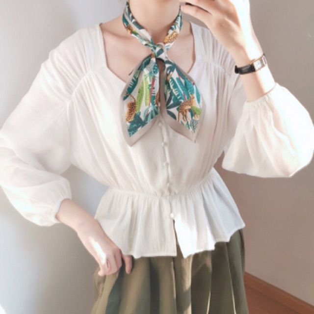 Khăn choàng cổ mini dễ thương ( Có ảnh thật) - Maben