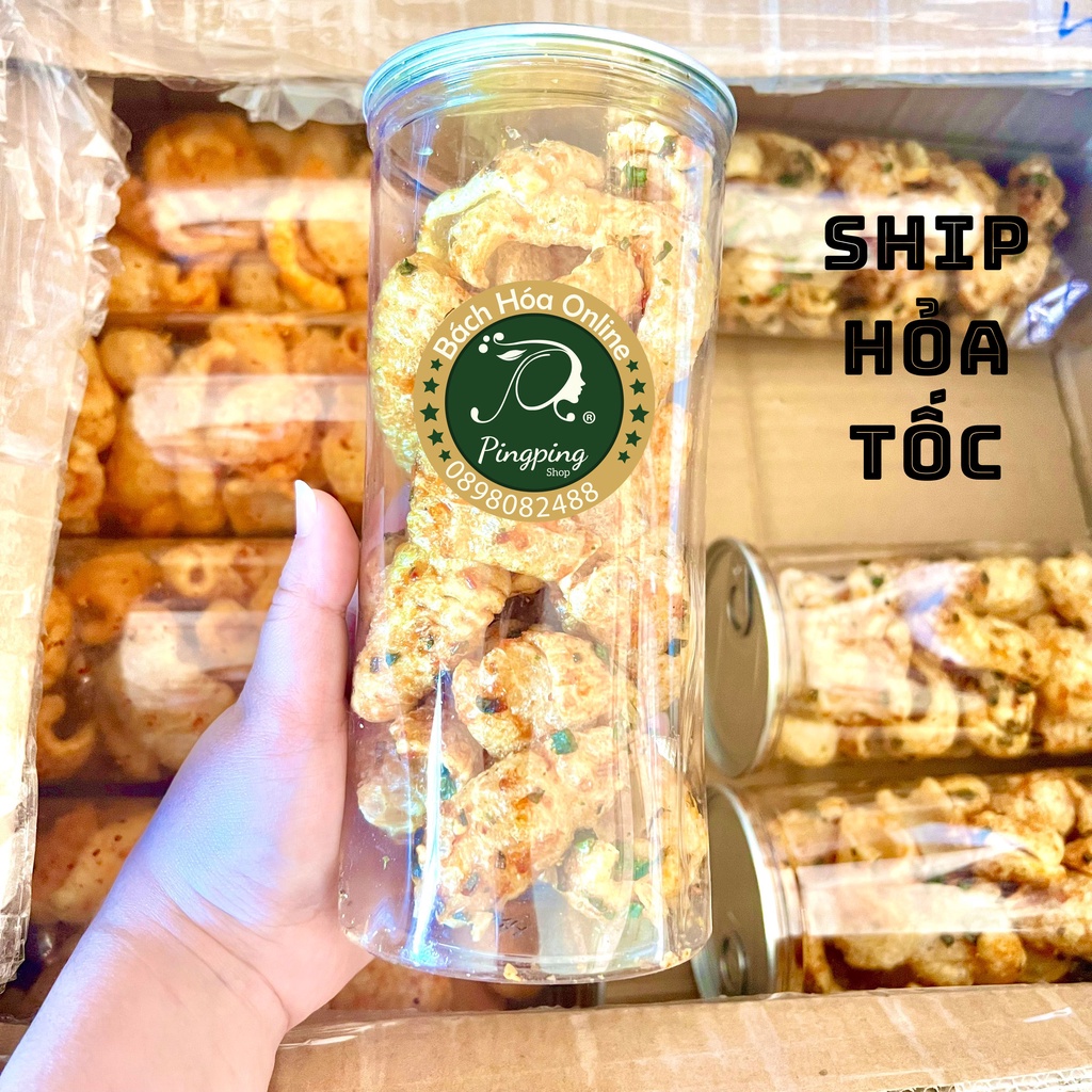 Da heo mắm hành chiên giòn 160G - 60G đồ ăn vặt