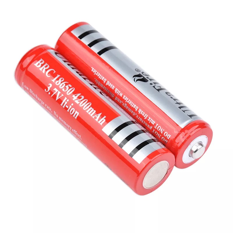 Pin Sạc 3v7 Đỏ Ultrafire H352 18650 Li-Ion 4200mah