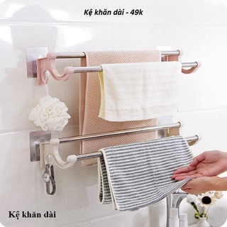 Kệ treo khăn nhà tắm dán tường