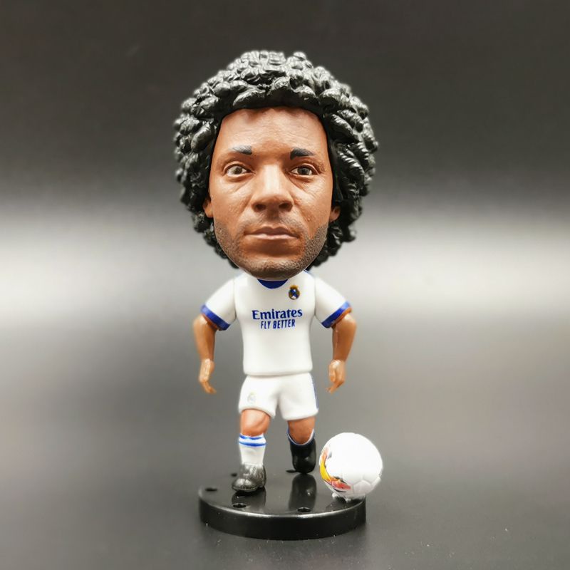 Mô Hình Cầu Thủ Bóng Đá Real Madrid RAMOS ZIDANE MODRIC Cristiano Ronaldo Beckham Ronaldo Carlos