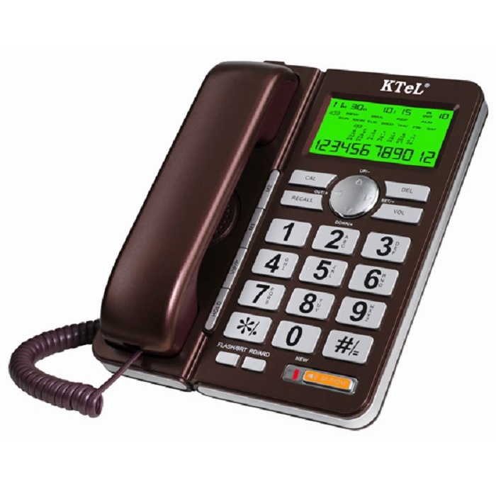 ĐIỆN THOẠI CỐ ĐỊNH BÀN PHÍM TO KTEL 645 - BH 12 tháng