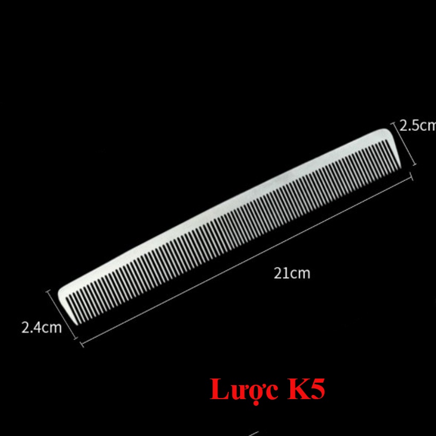 Lược cắt tóc hợp kim Nhôm cao cấp nguyên khối siêu mỏng chất lượng cao. Nhiều kích cỡ
