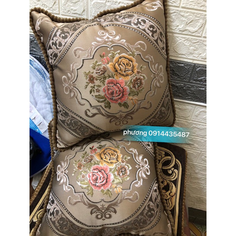 [RẺ VÔ ĐỊCH] Gối vuông tựa lưng sofa hàng đẹp (kèm ruột gối) 🎉🎉🎉