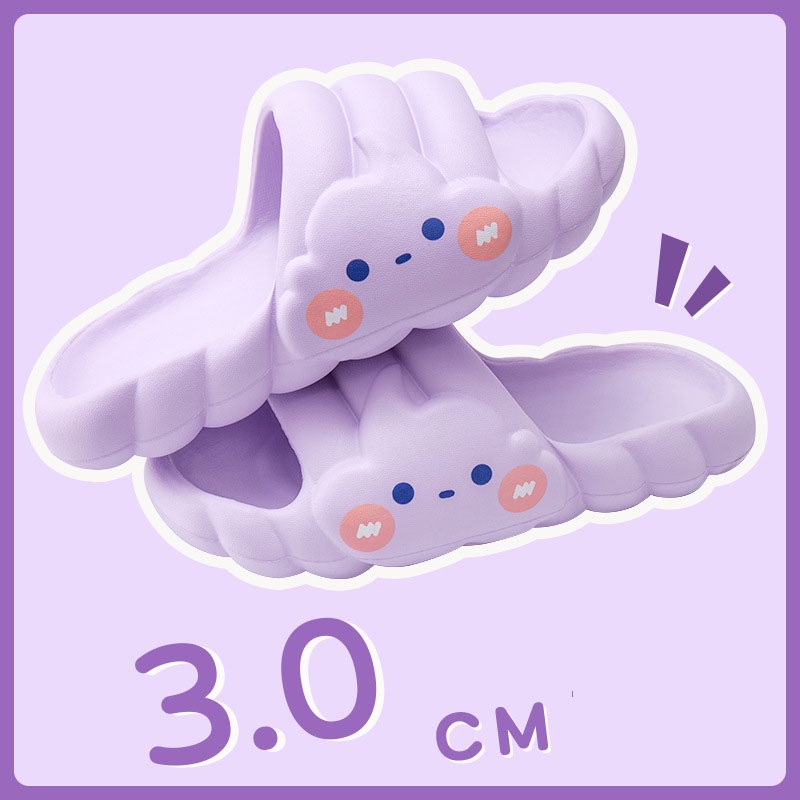 Dép Đi Trong Nhà Đế Mềm Bằng EVA Chống Trượt Thời Trang Mùa Hè Dễ Thương Dành Cho Bạn Nữ