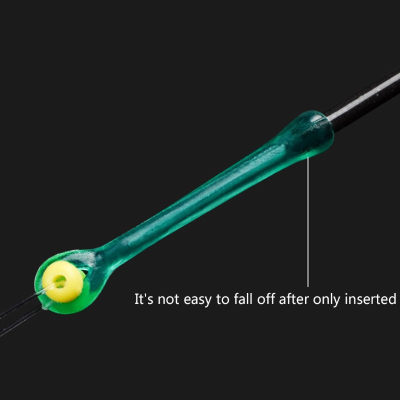 Set 20 giá đỡ phao câu cá bằng silicon siêu bền tiện dụng