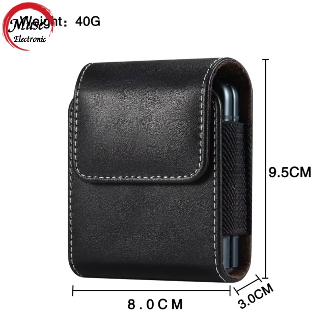 Túi Da Đựng Điện Thoại Nắp Gập Thông Dụng Cho Samsung Z Flip3 Motorola Rzar