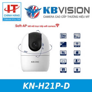 Camera IP Kèm Thẻ Nhớ 2.0 Megapixel KBVISION KBONE KN-H21P-D - Hàng Chính hãng