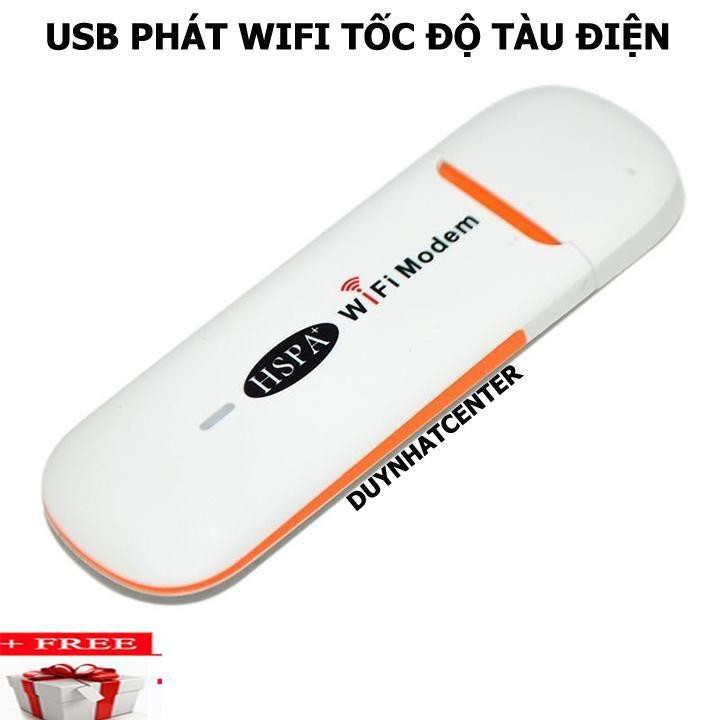 Usb Dcom Phát Wifi Từ Sim 3G 4G Hiệu HSPA Dongle, Tốc Độ Cao, Sài Đa Mạng, Di Động, Giá Rẻ Tận Gốc