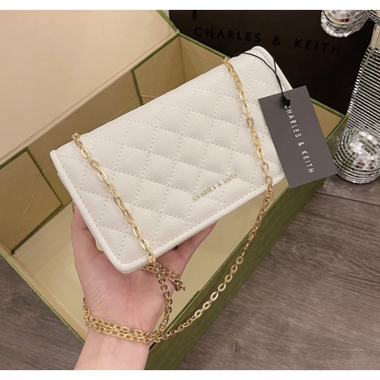 𝑺𝑰𝑬̂𝑼 𝑺𝑨𝑳𝑬 Túi Xách Nữ C.N.K Trám Da Hạt Xinh Xuất Sắc- Ảnh Thật