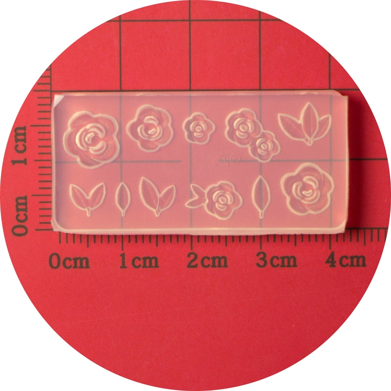 Khuôn Silicone Hình Hoa Năm Cánh 3D Chuyên Dụng Trang Trí Móng Nghệ Thuật