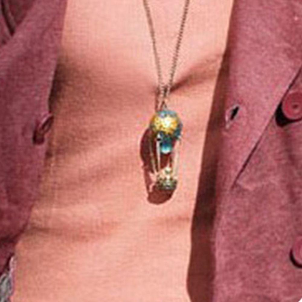 MOCHO Vòng cổ Dài Mặt Hình Khinh Khí Cầu Thời Trang Cho Nữ