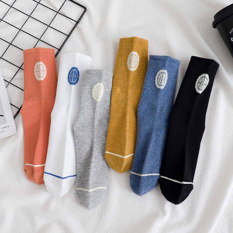 Vớ thể thao bóng rổ WAFNHA D358 khử mùi hôi thoáng khí thời trang trẻ trung dành cho nam