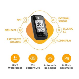 Đồng hồ tốc độ xe đạp GPS XOSS G+