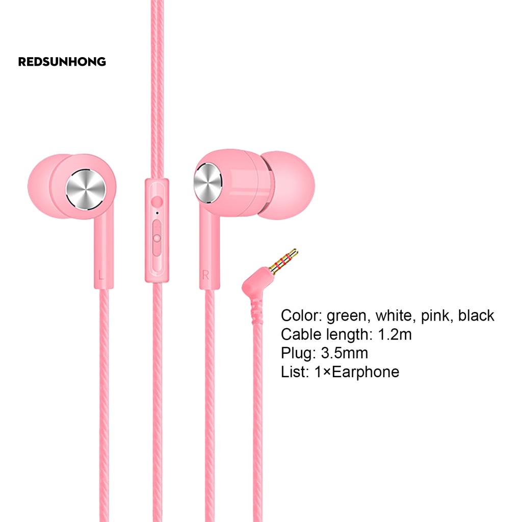 Tai Nghe Trong Giắc Cắm 3.5mm Kiểu Dáng Thể Thao