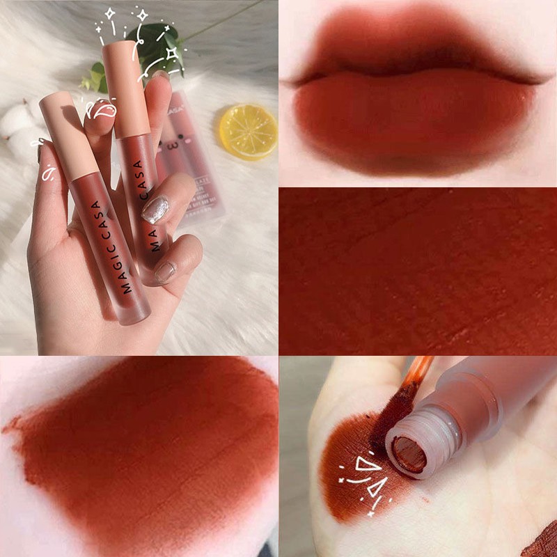 (Hàng Mới Về) Son Kem Lì Magic Casa Trang Điểm Dễ Dàng | BigBuy360 - bigbuy360.vn