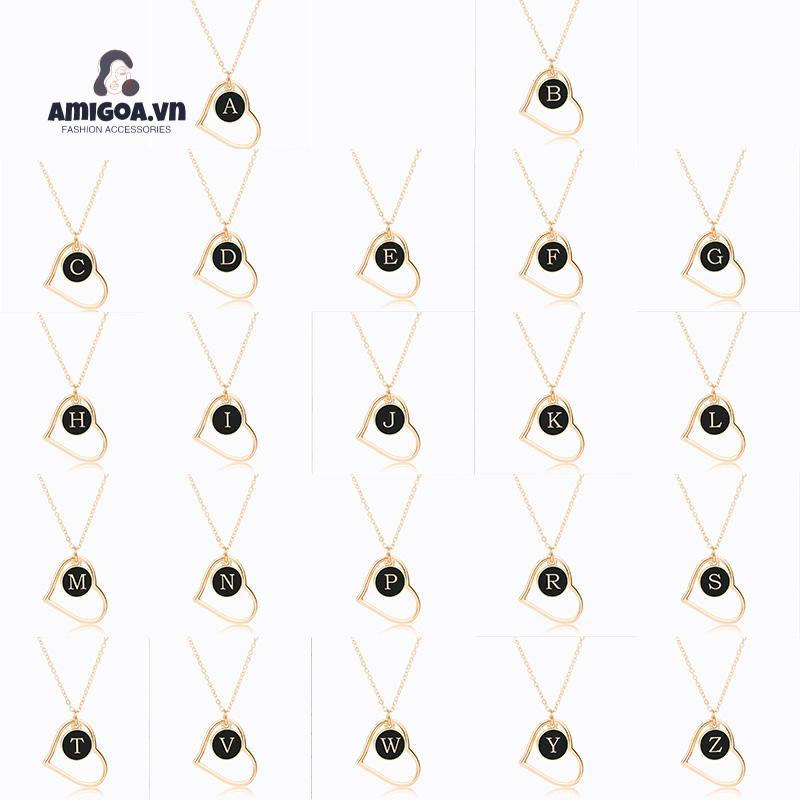 ✨✨Vòng cổ Mặt 26 Chữ Cái Tiếng Anh Thời Trang Sáng Tạo Cho Nữ