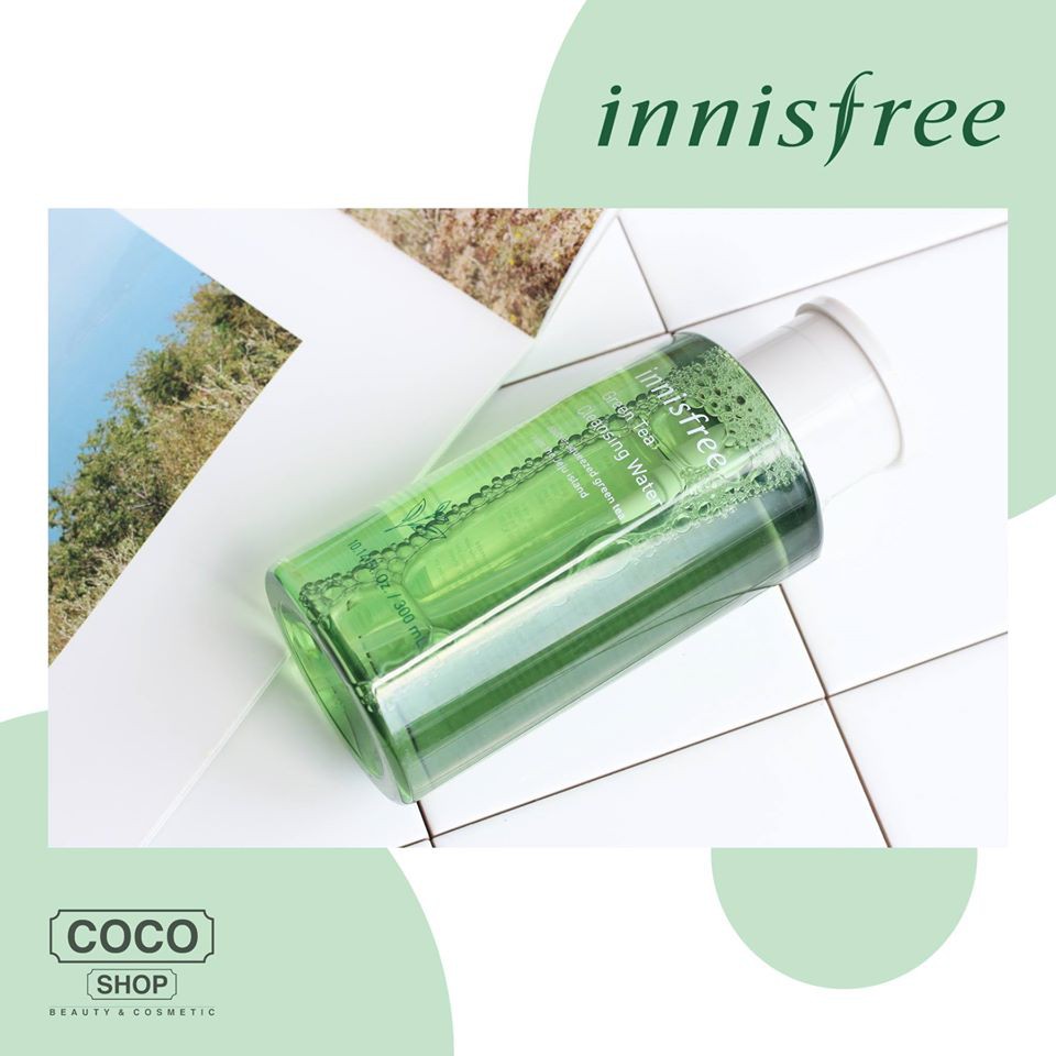 Nước Tẩy Trang Chiết Xuất Trà Xanh Innisfree Green Tea Cleansing Water 300ml