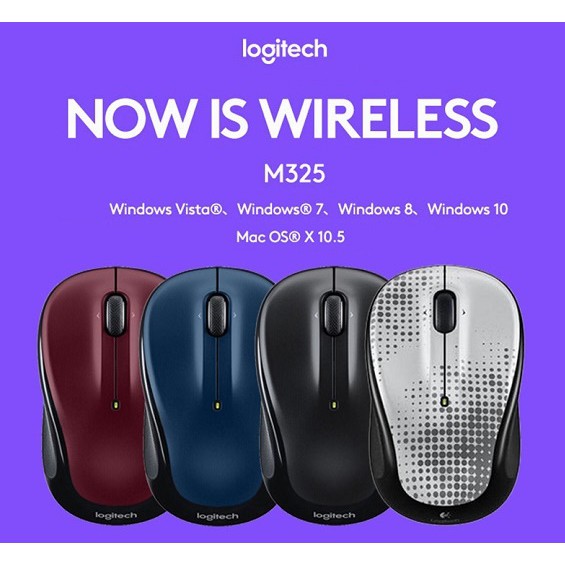 Chuột không dây Logitech m325 không dây chuyên dụng dùng để chơi game