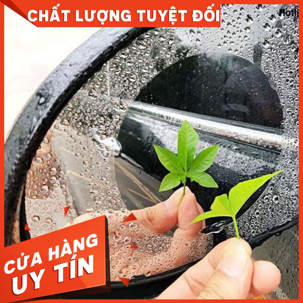 Bộ 2 miếng dán gương chiếu hậu chống nước⚡CHỐNG NƯỚC TUYỆT ĐỐI⚡Bộ 2 miếng dán gương tích hợp nano phân tử bạc chống nước