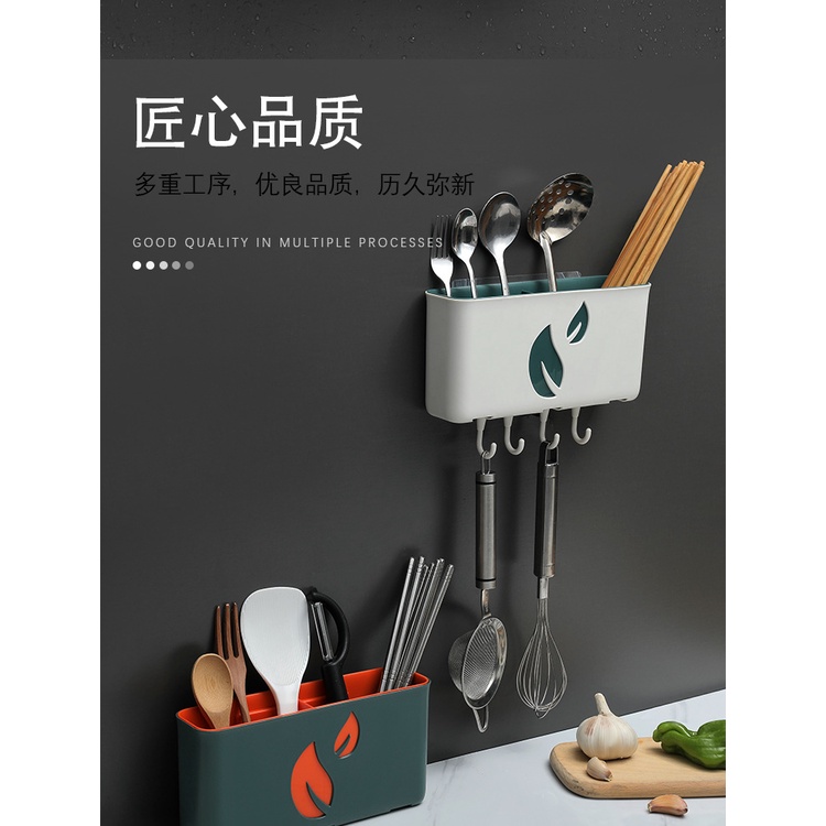 Giá Đỡ Đựng Tăm Xỉa Răng Hai Lớp Bằng Nhựa Gắn Tường Tiện Dụng