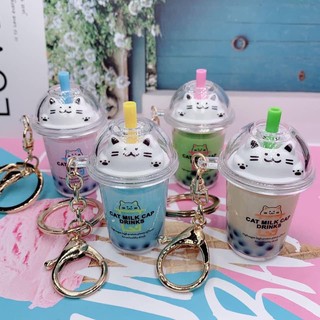 Móc Khóa Hình Ly Trà Sữa Dễ Thương
