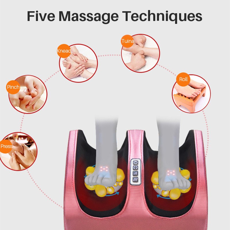 Máy Massage Chân JinKaiRuiShiatsu Bằng Điện Giúp Thư Giãn Với Hệ Thống Sưởi Bằng Tia Hồng Ngoại