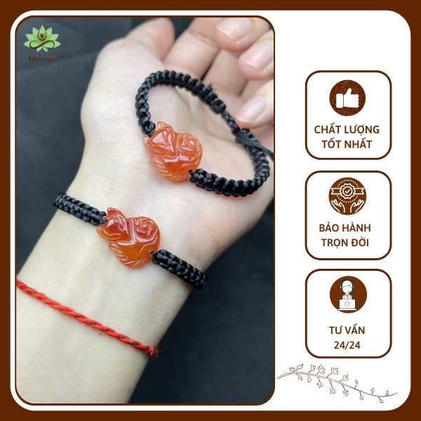 Vòng đeo tay dây đeo tay hồ ly vòng phong thủy nam nữ