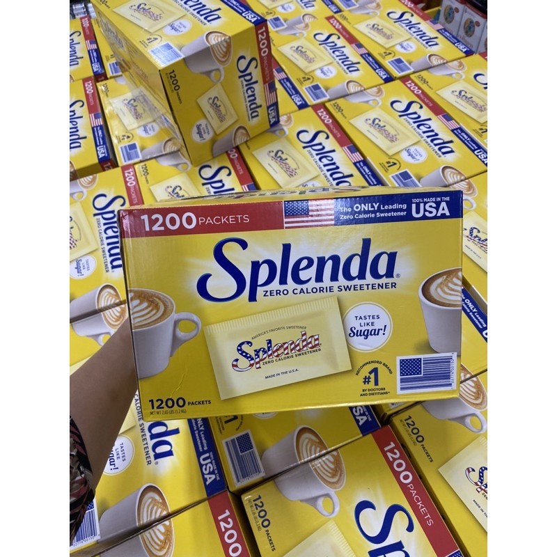 Đường ăn kiêng Splenda tách lẻ - dành cho người tiểu đường, ăn kiêng, DAS, Sweetener Sugar Replacement
