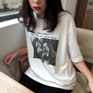 Áo phông hình unisex   ( ẢNH THẬT SHOP CHỤP )