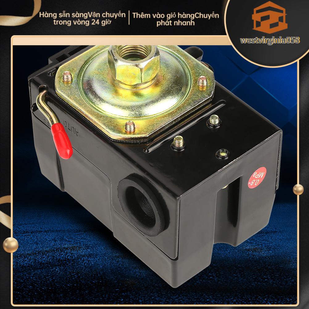 Westvirginia058 1 cái Công tắc áp suất đa năng 95-125 Psi cho van điều khiển máy nén khí