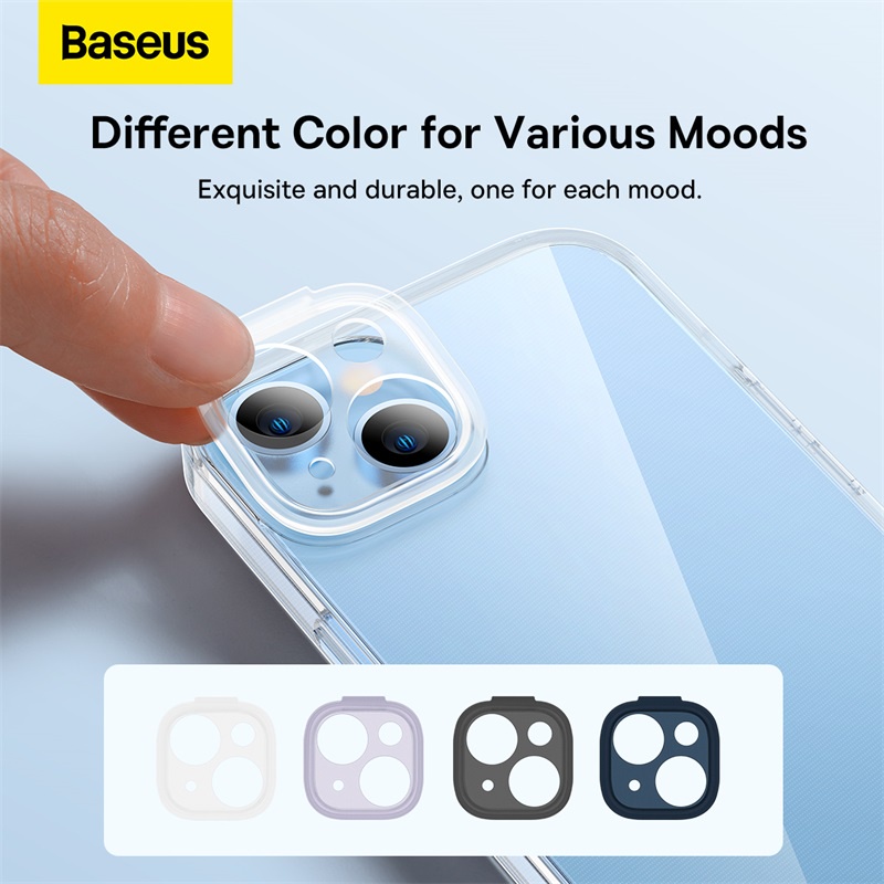 Ốp điện thoại BASEUS trong suốt chống sốc bảo vệ ống kính máy ảnh thích hợp cho iPhone 14 Pro Max 2022 14 Plus